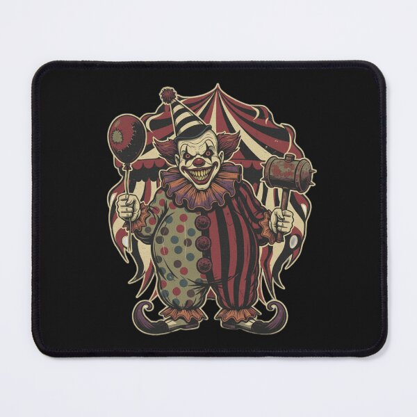 Item preview, Vintage Creepy Clown – Retro Horror Circus Nightmare designed and sold by ZapCat Studio.