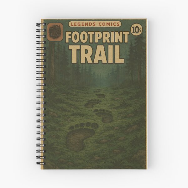 Item preview, Bigfoot: Footprint Trail designed and sold by bapupa.
