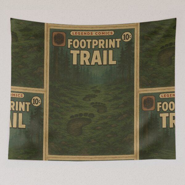 Item preview, Bigfoot: Footprint Trail designed and sold by bapupa.