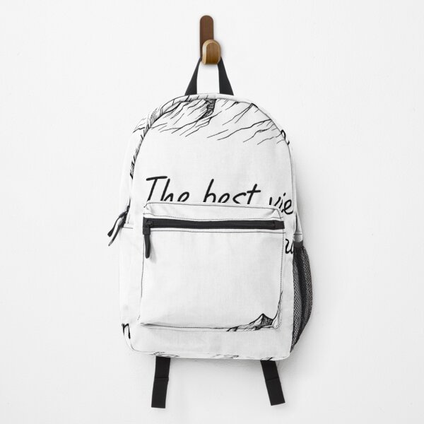 Item preview, Best View  After Hardest  Climb  Mountain  Line Art  designed and sold by MofazStyle.