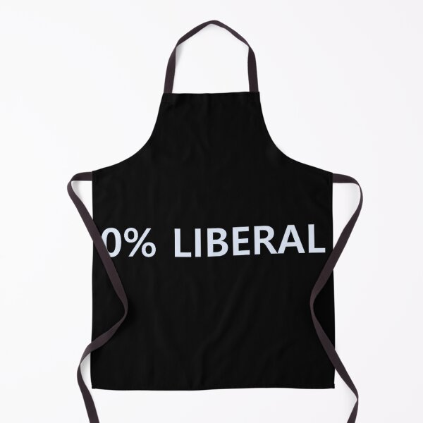 Item preview, Zero Percent Liberal Conservative Political Stance Anti-Liberal Art designed and sold by LeonellDavy.