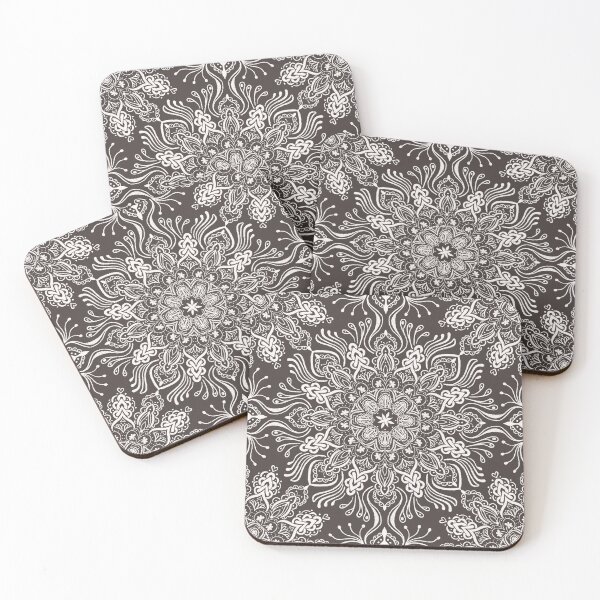 Item preview, Boho Barkley Mandala in Eclipse designed and sold by Shelley Winters.