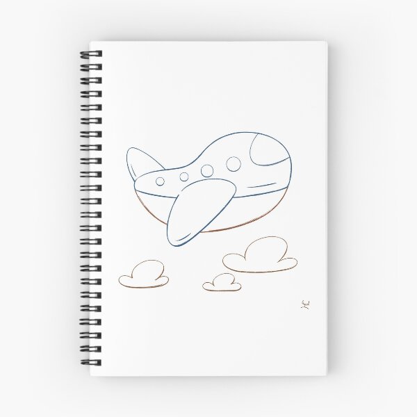 Item preview, The airplane - lineart designed and sold by hogakosta.