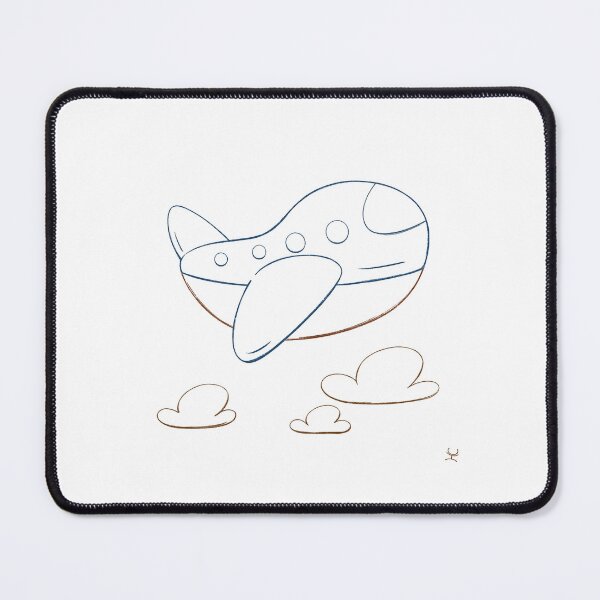 Item preview, The airplane - lineart designed and sold by hogakosta.