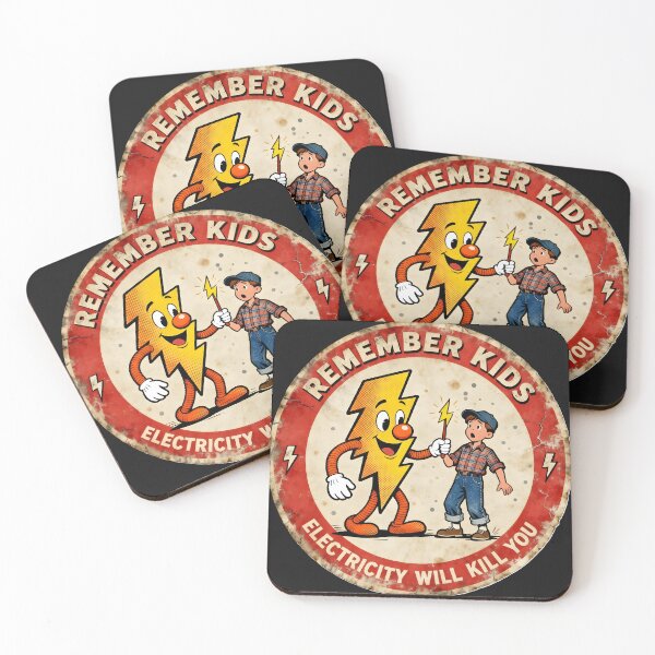 Item preview, Electricity Will Kill You Kids designed and sold by Chaotic Neutral.