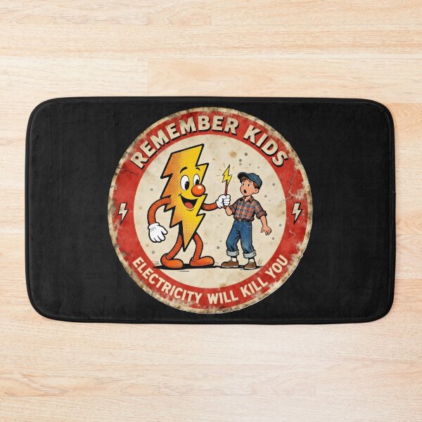 Item preview, Electricity Will Kill You Kids designed and sold by Chaotic Neutral.