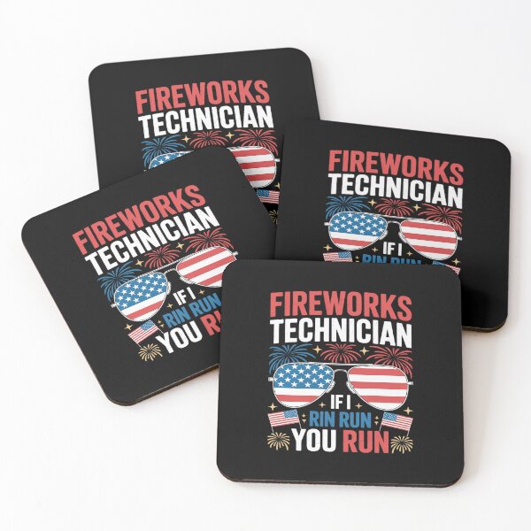 Item preview, Fireworks Technician If I run you run Fourth of July  designed and sold by KonstanKoraner.