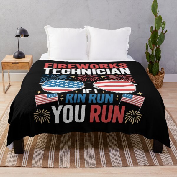 Item preview, Fireworks Technician If I run you run Fourth of July designed and sold by KonstanKoraner.