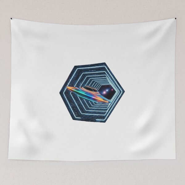 Item preview, UFO, ufo exit, ufo path, teleportation, ufo portal, Space Illusion T-Shirt, Galaxy, UFO, Alien, Stargate, Time Travelspace, galaxy, ufo, milky way, planets, aliens, stargate, star gate, time travel designed and sold by chipmuckdesignn.