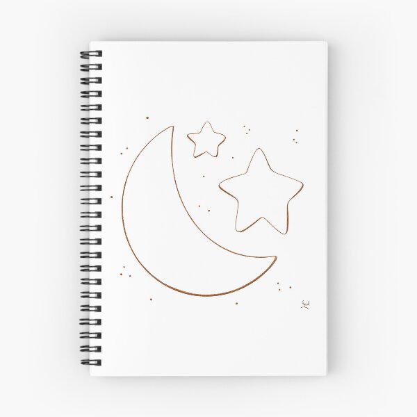 Item preview,  Moon and stars - lineart designed and sold by hogakosta.