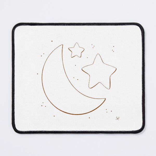Item preview,  Moon and stars - lineart designed and sold by hogakosta.