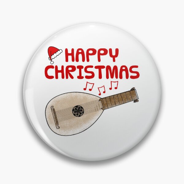 Item preview, Christmas Lute Lutenist Musician Xmas designed and sold by doodlerob.