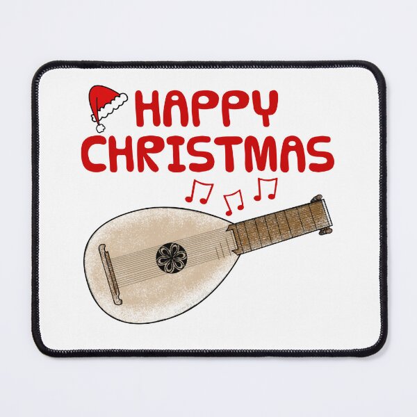 Item preview, Christmas Lute Lutenist Musician Xmas designed and sold by doodlerob.