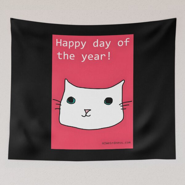 Item preview, Happy Day of the Year — AI-Generated Valentine designed and sold by SigneWamhoff.