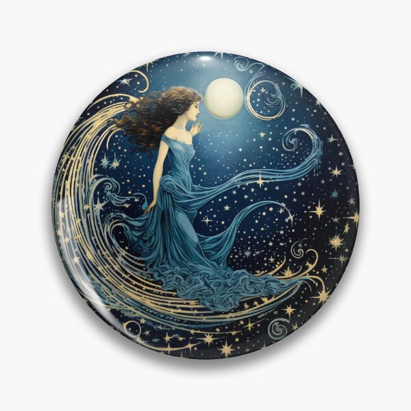 Item preview, Rhiannon, Goddess of the Moon designed and sold by Rose&Evergreen.