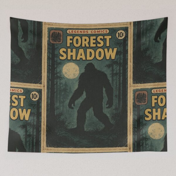 Item preview, Bigfoot: Forest Shadow designed and sold by bapupa.