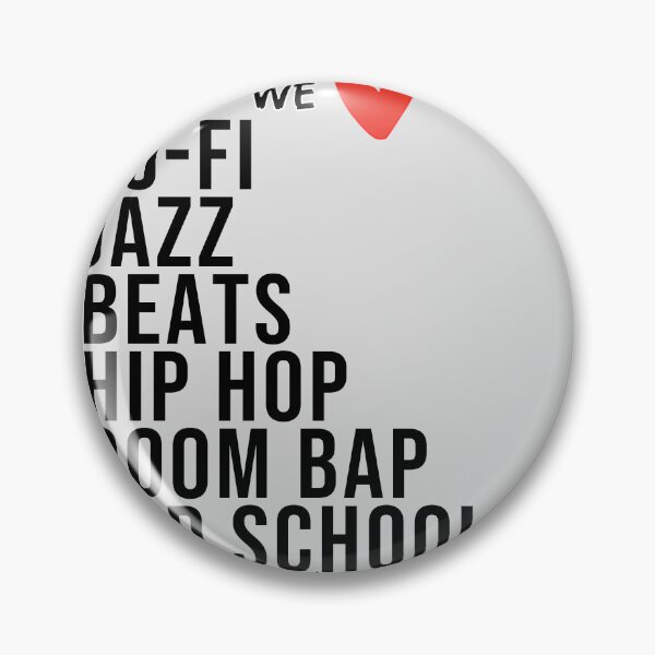 Item preview, We love hip hop, boombap, soul & lo-fi music V2 designed and sold by Salimgor Hangaround Music.