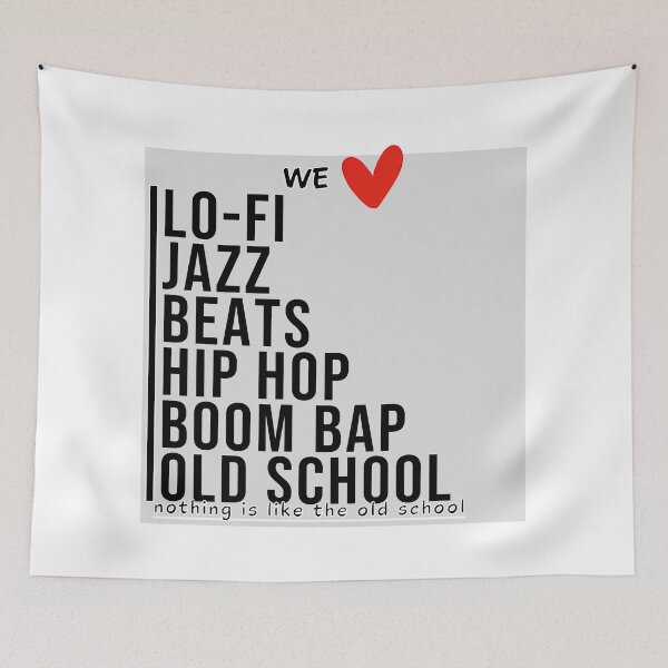 Item preview, We love hip hop, boombap, soul & lo-fi music V2 designed and sold by Salimgor Hangaround Music.
