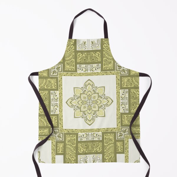 Item preview, Elegant Floral Mandala Pattern in Vintage Frames designed and sold by DColourMuse.