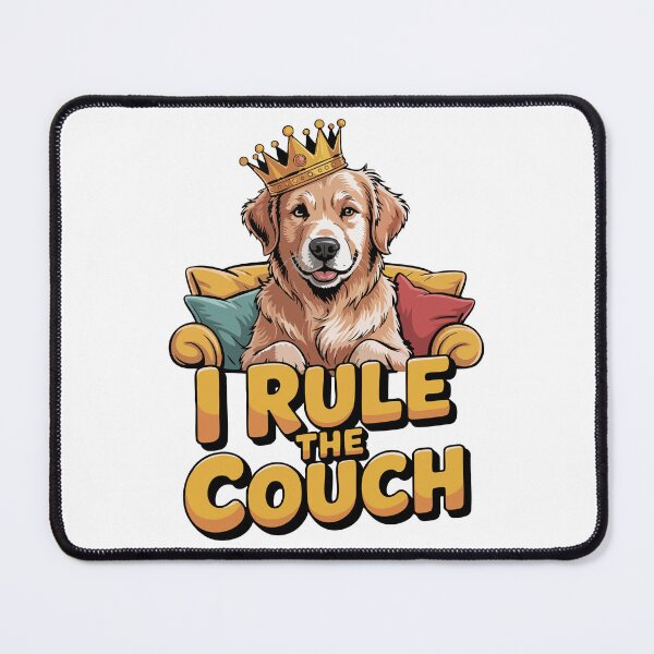 Item preview, Golden Retriever Rule The Couch designed and sold by Tong4130.