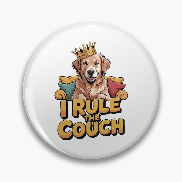 Item preview, Golden Retriever Rule The Couch designed and sold by Tong4130.