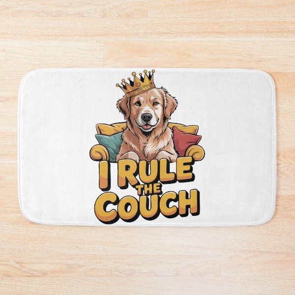 Item preview, Golden Retriever Rule The Couch designed and sold by Tong4130.