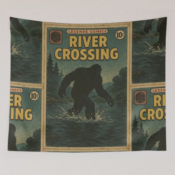 Item preview, Bigfoot: River Crossing designed and sold by bapupa.
