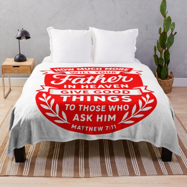 Item preview, Matthew 7:11 Father In Heaven Give Good Gifts To Those Who Ask Him designed and sold by plushism.
