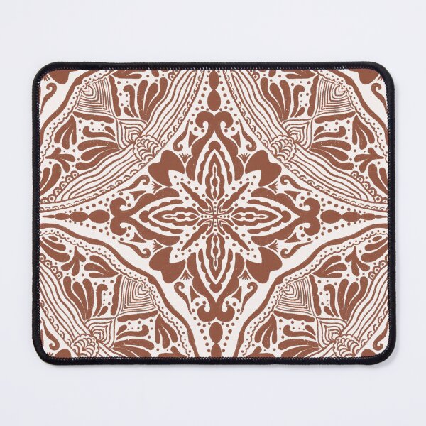 Item preview, Boho Briella Mandala in russet red designed and sold by Shelley Winters.
