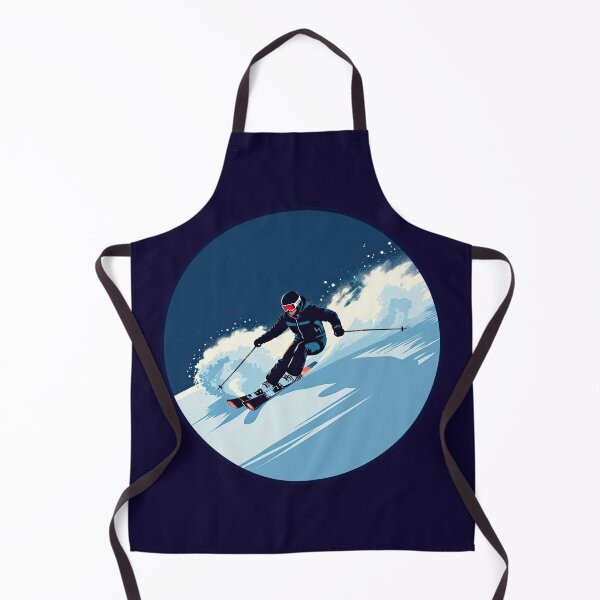 Item preview, Downhill Skiing Logo designed and sold by Finding Fortuity.