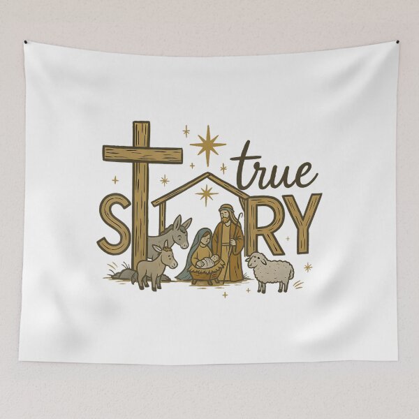 Item preview, spirit season reflecting festive often brings the to meaningful, love, faith sharing. stories hope are Christmas of True struggling. and and That touching this about are those who designed and sold by MiroslaWeidno.