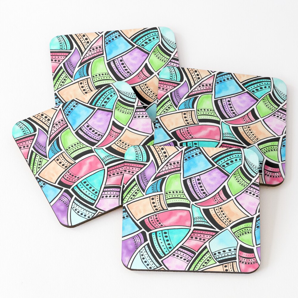 Item preview, Coasters (Set of 4) designed and sold by BhaktiK.