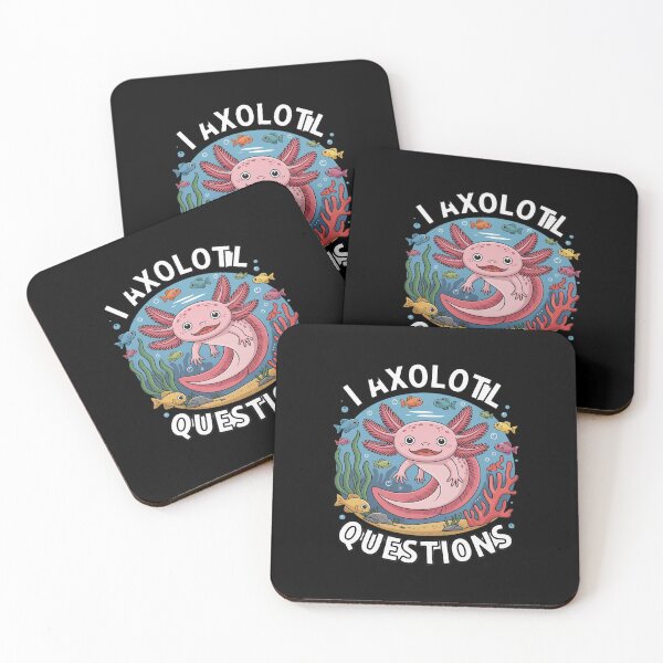Item preview, Axolotl Questions Kawaii Axolotl Toddler Kids Girls3  designed and sold by KonstanKoraner.