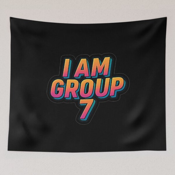 Item preview, I Am Group 7 designed and sold by DEEPDesignsART.