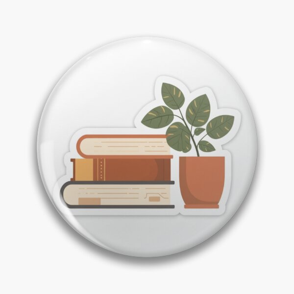 Item preview, Minimalist Book and Plant designed and sold by Bal Drops.