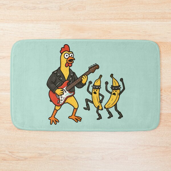 Item preview, Rock’n’Banana: Chicken Jam Session designed and sold by Ivy-Triggs.