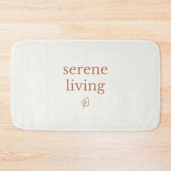 Item preview, Serene Living: Minimalist Intentional Life Wellness Quote designed and sold by DailyVibesMerch.
