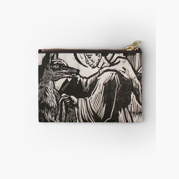 Item preview, Compassion for a Werewolf - Medieval etching designed and sold by Vintage Designs +.