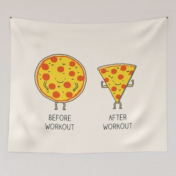 Item preview, Pizza workout designed and sold by Milkyprint.