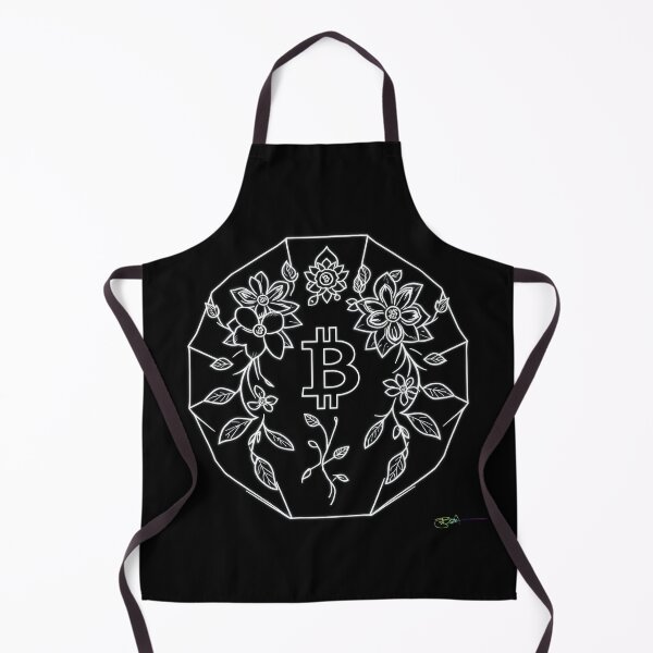 Item preview, Bitcoin Bloom Geometric Art – Futuristic Crypto Commander Artwork designed and sold by Benito Del Ray.