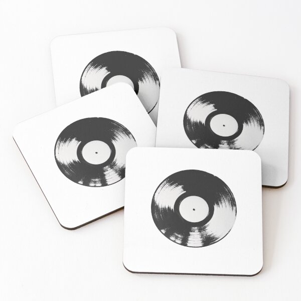 Item preview, Minimalist Black and White Vinyl Record designed and sold by meepmeep52.
