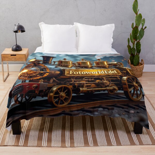 Item preview, SteamDream Express – A golden fairytale on rails with Sparks, Style & Fotoworld: Elegant vibes designed and sold by FotoworldEdel.