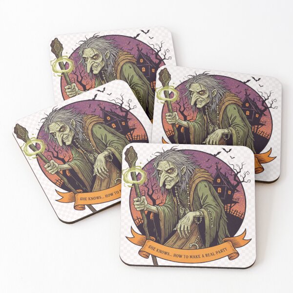 Item preview, Party Witch - She Knows How To Make A Real Party - Halloween designed and sold by KonLeone.
