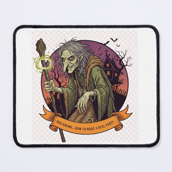 Item preview, Party Witch - She Knows How To Make A Real Party - Halloween designed and sold by KonLeone.