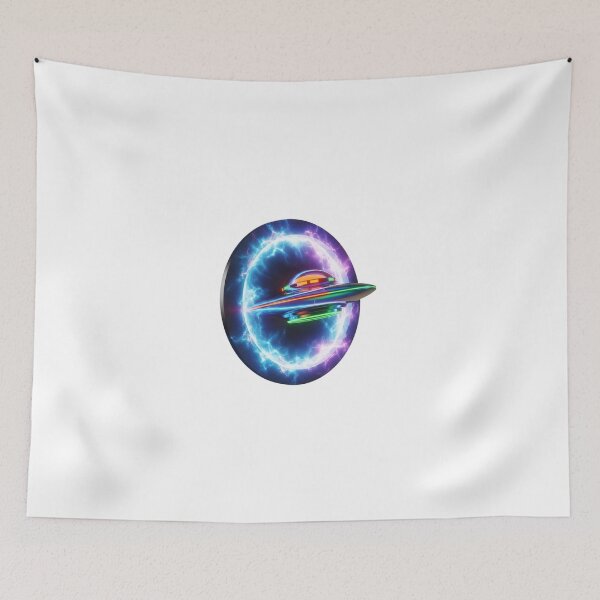Item preview, UFO, ufo exit, ufo path, teleportation, ufo portal, Space Illusion T-Shirt, Galaxy, UFO, Alien, Stargate, Time Travelspace, galaxy, ufo, milky way, planets, aliens, stargate, star gate, time travel designed and sold by chipmuckdesignn.