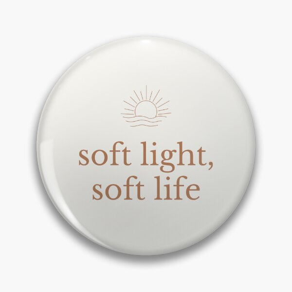 Item preview, Soft Light, Soft Life: Minimalist Boho Sun Wellness Graphic designed and sold by DailyVibesMerch.
