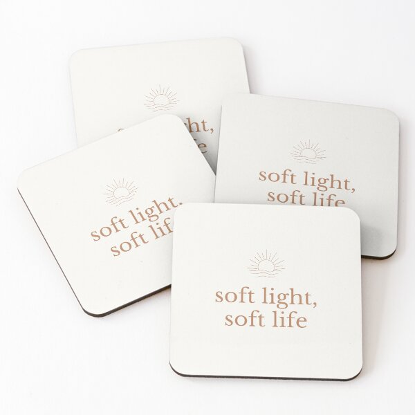 Item preview, Soft Light, Soft Life: Minimalist Boho Sun Wellness Graphic designed and sold by DailyVibesMerch.