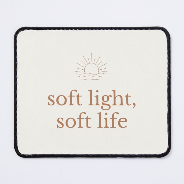 Item preview, Soft Light, Soft Life: Minimalist Boho Sun Wellness Graphic designed and sold by DailyVibesMerch.