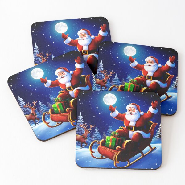 Item preview, Santa's Nighttime Journey. designed and sold by Zofia Sosnecka.