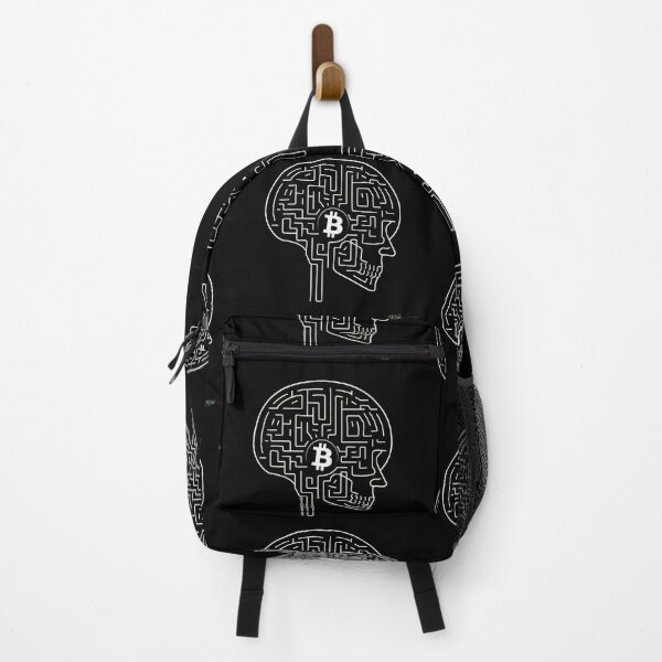 Item preview, Bitcoin Neural Circuit Line Art – Futuristic Crypto Commander Artwork designed and sold by Benito Del Ray.